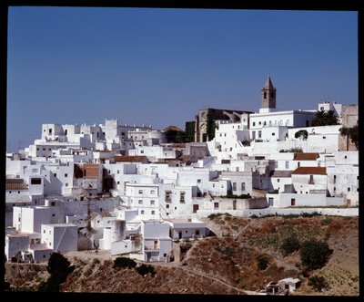 Vista de Vejer de la Frontera, Andalucía, España de School Spanish