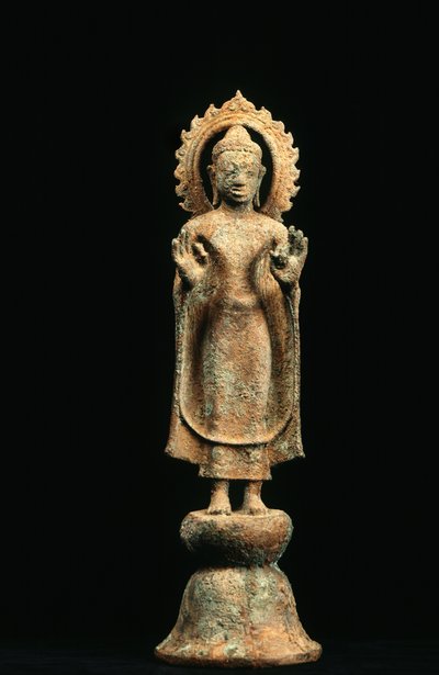 Buda, Período Davaravati de School Thai