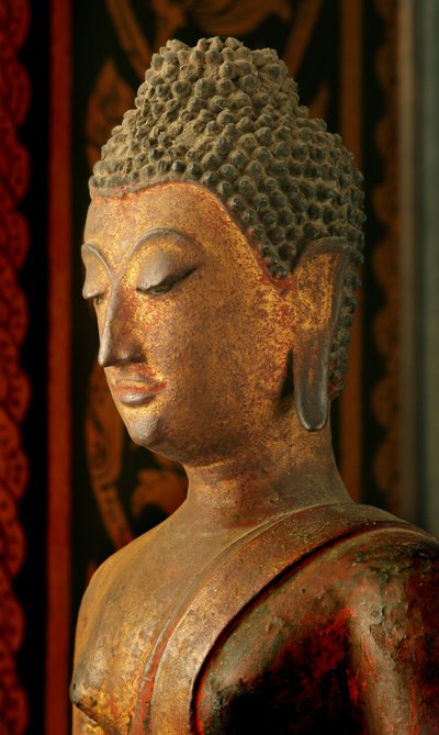 Buda estilo Lanna Sukhothai de School Thai