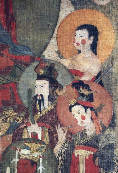 Cultura tibetana: El Buda Tejaprabha rodeado de deidades planetarias de School Tibetan
