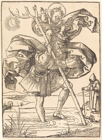 San Cristóbal de School of Albrecht Dürer