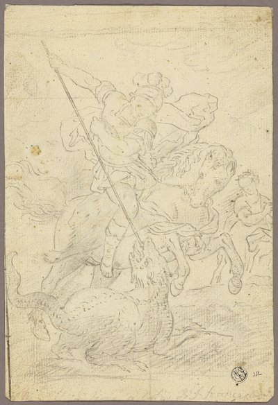 San Jorge y el dragón de School of Raphael