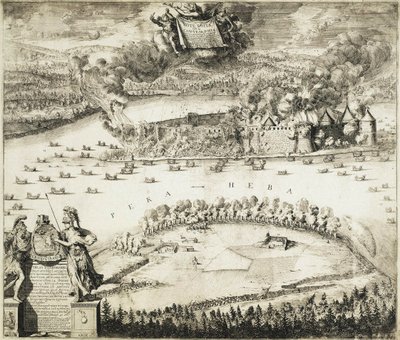 Toma de la fortaleza sueca de Nöteburg por tropas rusas el 11 de octubre de 1702, 1703 de Schoonebeek