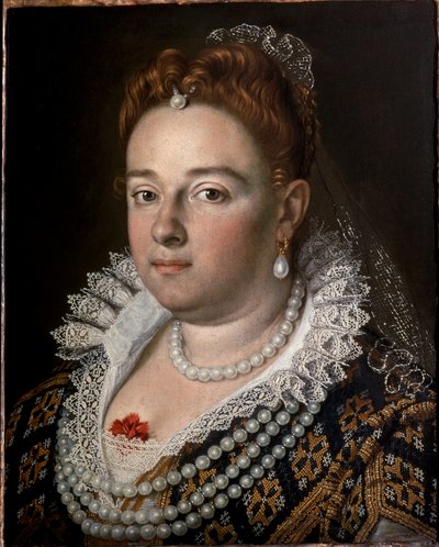 Retrato de Bianca Capello, dama veneciana del Renacimiento de Scipione Pulzone
