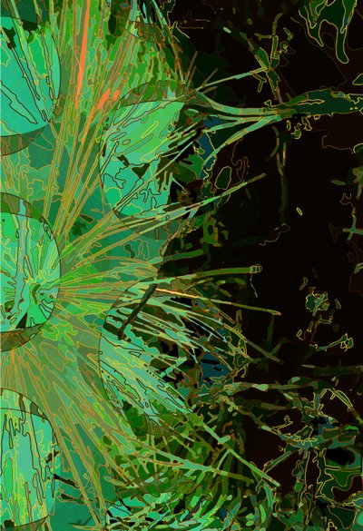 Alcachofa_abst_vert2 de Scott J. Davis