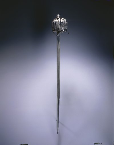 Espada ancha con empuñadura de cesta, c.1740 de Scottish School