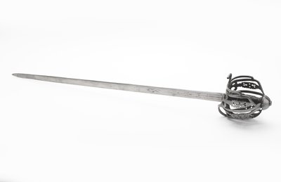Espada ancha con empuñadura de cesta, c.1745 de Scottish School