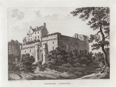Castillo de Dalhousie de Scottish School