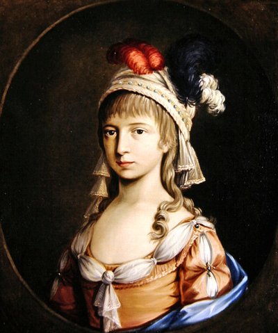 Retrato de una dama de Scottish School