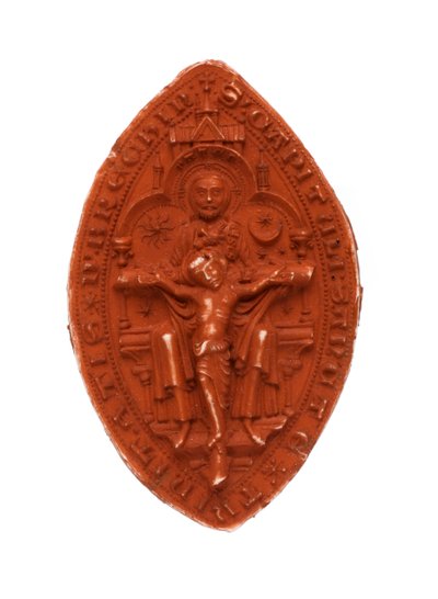 Sello del Capítulo de la Catedral de Brechin de Scottish School