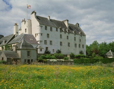 Vista de la Casa Traquair de Scottish School