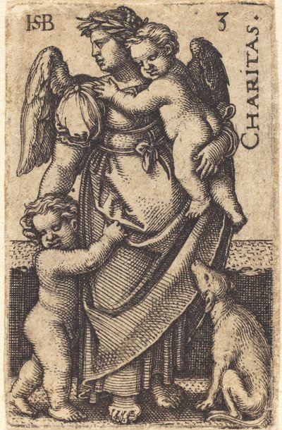 Caridad de Sebald Beham