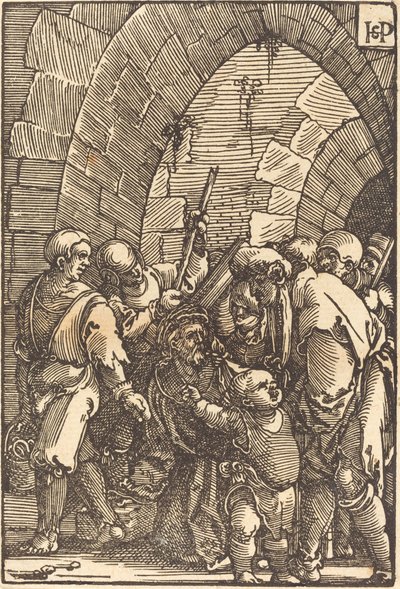 Cristo Cargando la Cruz de Sebald Beham