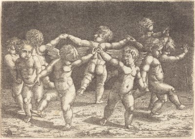 Danza de los dioses del amor de Sebald Beham