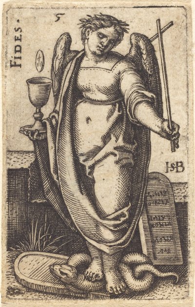 Fides de Sebald Beham