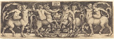 Friso con centauros de Sebald Beham