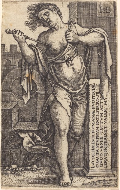Lucrecia de Pie de Sebald Beham