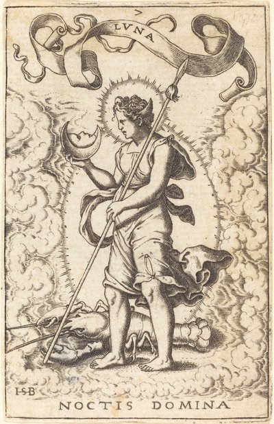 Luna de Sebald Beham