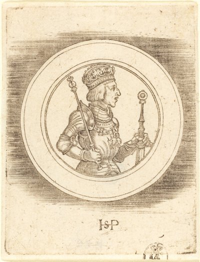 Medalla del Rey Fernando de Hungría y Bohemia de Sebald Beham