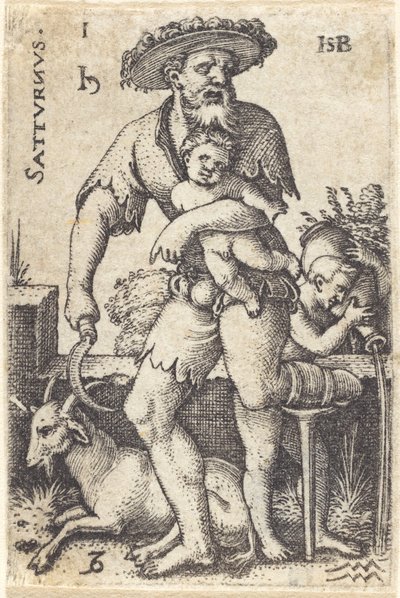 Saturno de Sebald Beham