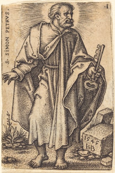 Simón Pedro de Sebald Beham