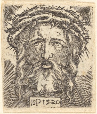 La cabeza de Cristo de Sebald Beham