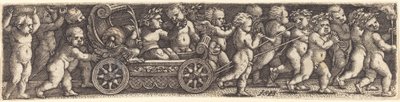 Procesión triunfal de niños de Sebald Beham