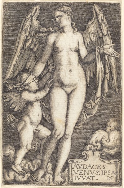 Venus y Cupido de Sebald Beham