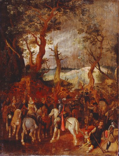 Una compañía de caballería de Sebastiaen Vrancx