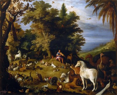 Orfeo entre los animales, ca. 1595 de Sebastiaen Vrancx