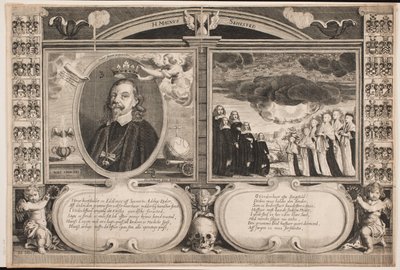Mogens Sehested de Holmegaard. Hoja conmemorativa de Sebastian Lehlin