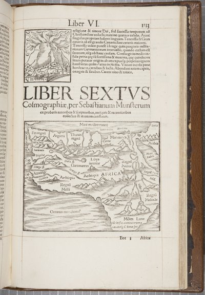 Cosmographia, Col 1113, 1544 de Sebastian Munster