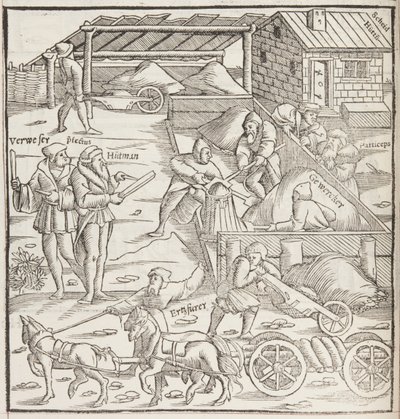 Cosmographia (detalle) de Sebastian Munster
