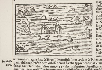 Cosmographia (detalle) de Sebastian Munster