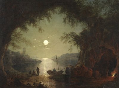 Una Ensenada a la Luz de la Luna de Sebastian Pether
