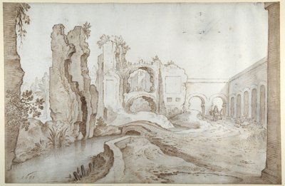 Ruinas de las Termas de Tito de Sebastian Vrancx