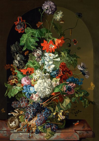bodegones de flores de Sebastian Wegmayr