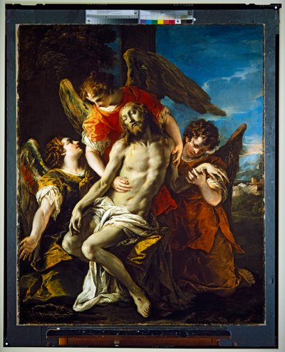 Piedad, sin fecha (óleo sobre lienzo) de Sebastiano (attr. to) Ricci