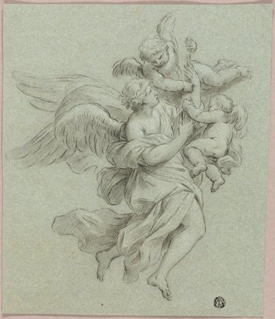 Ángel con Putti de Sebastiano Conca