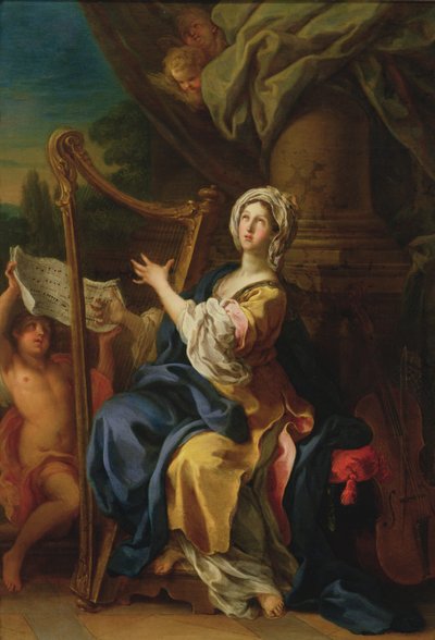 Santa Cecilia, 1733 de Sebastiano Conca