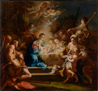Adoración de los pastores de Sebastiano Conca