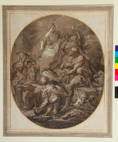 Venus en la fragua de Vulcano de Sebastiano Conca
