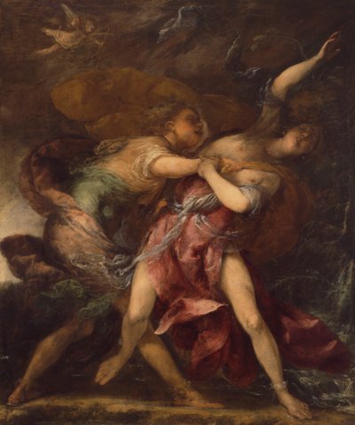 Apolo y Dafne de Sebastiano Mazzoni