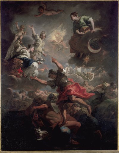 Alegoría de la Toscana de Sebastiano Ricci
