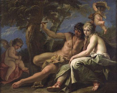 Angélica y Medoro de Sebastiano Ricci