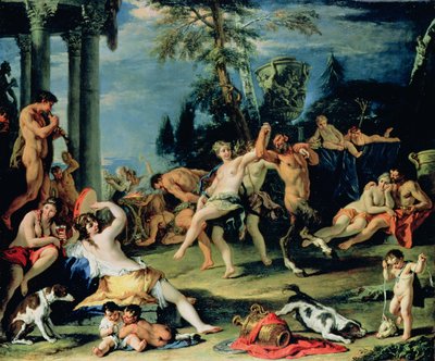 Bacanal en Honor a Pan de Sebastiano Ricci