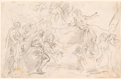 Escena bíblica [verso] de Sebastiano Ricci