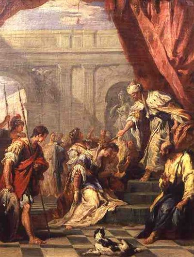 Ester ante Asuero de Sebastiano Ricci