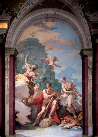 Hércules en la encrucijada entre el vicio y la virtud de Sebastiano Ricci
