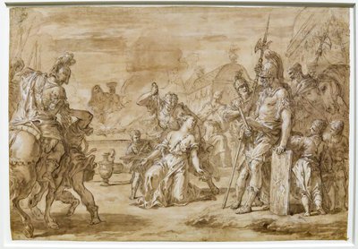 Sacrificio de Polixena de Sebastiano Ricci